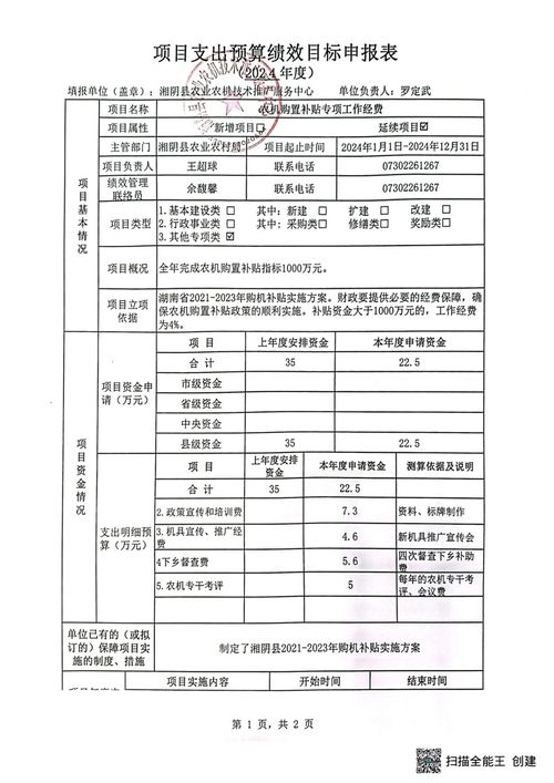 2024年湘陰縣農業農機技術推廣服務中心預算績效公開 技術推廣服務專項分析